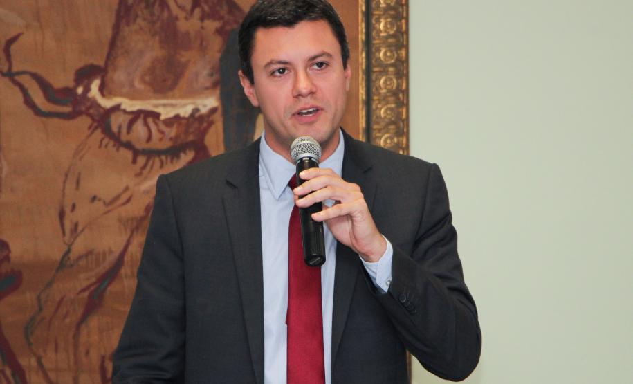 Curitiba, 04 de maio de 2018. Lançamento Maio AmareloSecretário da Defesa Social e Trânsito Delegado Guilherme Rangel