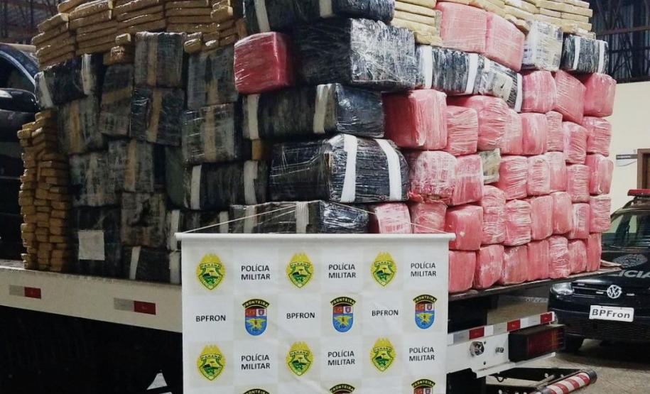 BPFron apreende 1,3 quilos de maconha durante abordagem em Terra Roxa (PR), no Oeste do estado