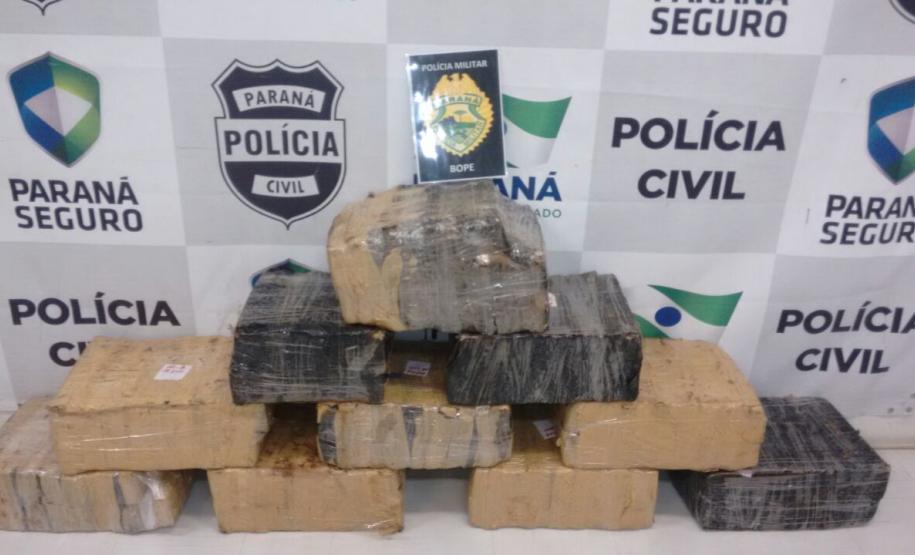 Mais de uma tonelada de drogas é retirada das ruas pelo BOPE em abril