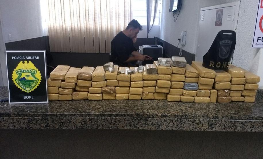 Em um dia, BOPE apreende mais de 170 quilos de maconha em abordagens distintas na Capital e RMC Em um dia, BOPE apreende mais de 170 quilos de maconha em abordagens distintas na Capital e RMC