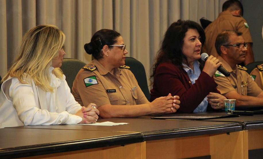 Curitiba, 07 de maio de 2018. Visita da Governadora e assinatura de Emenda No QG