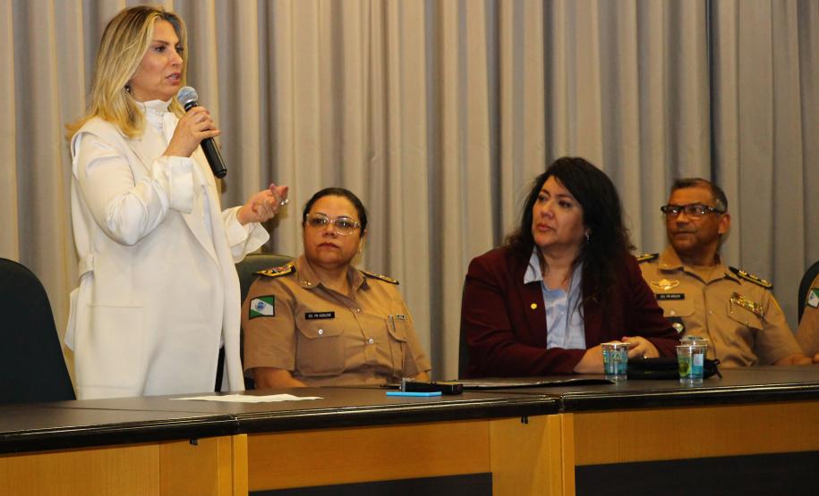 Curitiba, 07 de maio de 2018. Visita da Governadora e assinatura de Emenda No QG