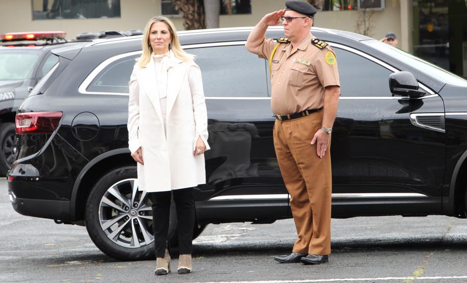 Curitiba, 07 de maio de 2018. Visita da Governadora Cida Borghetti e Assinatura de Emenda pela Deputada Federal Christiane Yared