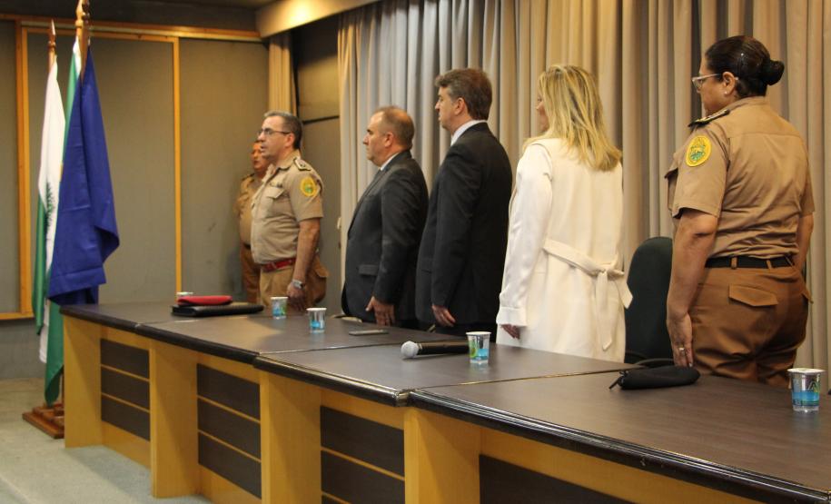 Curitiba, 07 de maio de 2018. Visita da Governadora Cida Borghetti e Assinatura de Emenda pela Deputada Federal Christiane Yared