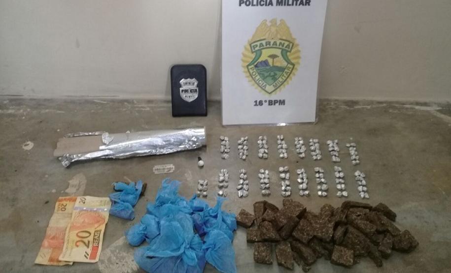 Em ação conjunta Polícia Militar e Polícia Civil prende homem que vendia drogas no Centro-Sul do estado Em ação conjunta Polícia Militar e Polícia Civil prende homem que vendia drogas no Centro-Sul do estado