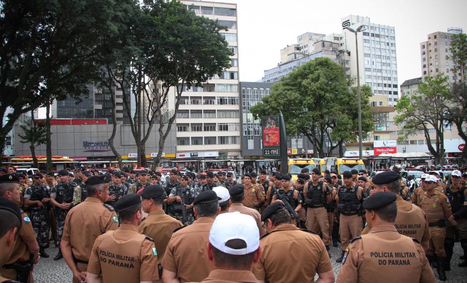 Curitiba, 11 de maio de 2018. Lançamento da Operação Tiradentes II