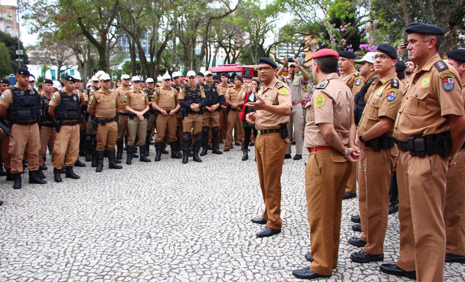 Curitiba, 11 de maio de 2018. Lançamento da Operação Tiradentes II