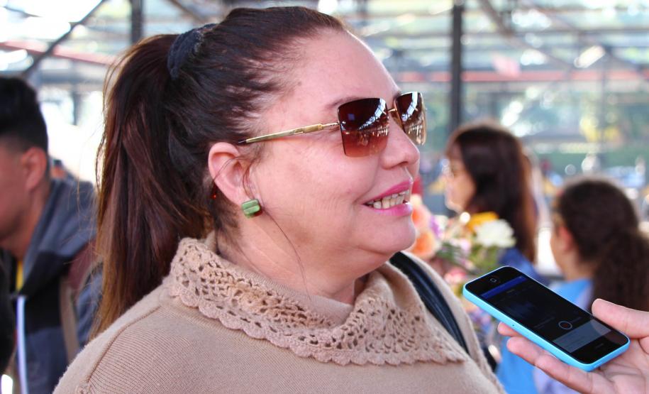 Curitiba, 11 de maio de 2018. Entrega de Flores em Homenagem ao Dia das Mães