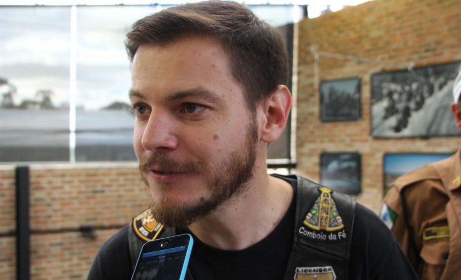 Curitiba, 12 de maio de 2018. Campanha Maio AmareloSubcomandante Geral da PMPR Arildo Luis Dias