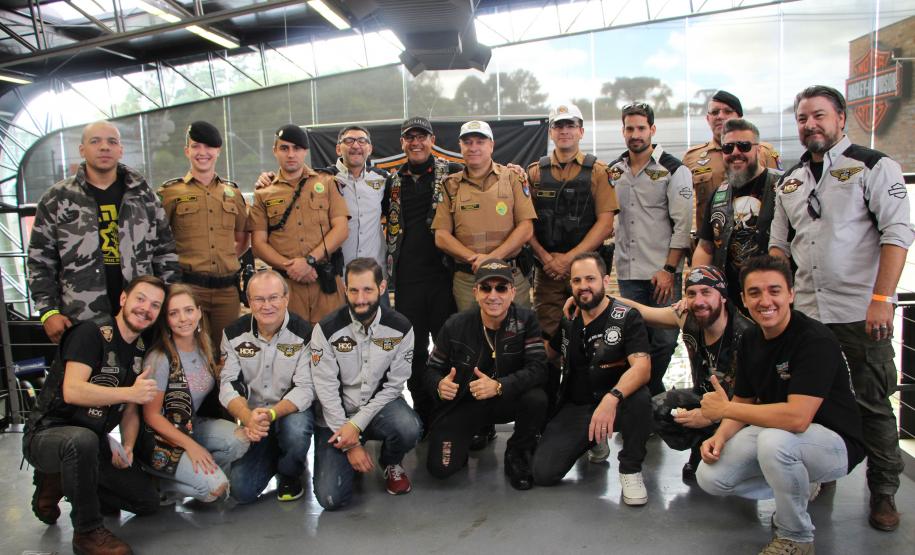 Curitiba, 12 de maio de 2018. Campanha Maio AmareloSubcomandante Geral da PMPR Arildo Luis Dias