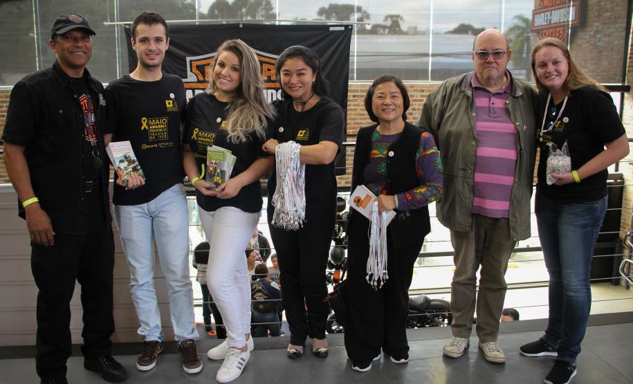 Curitiba, 12 de maio de 2018. Campanha Maio AmareloSubcomandante Geral da PMPR Arildo Luis Dias