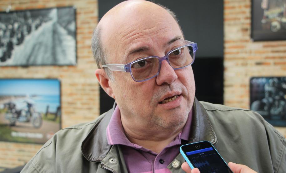 Curitiba, 12 de maio de 2018. Campanha Maio AmareloSubcomandante Geral da PMPR Arildo Luis Dias