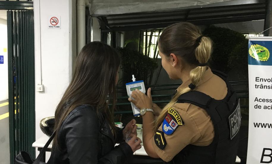 BPTran visita universidades da Capital e presta orientações durante a campanha Maio Amarelo