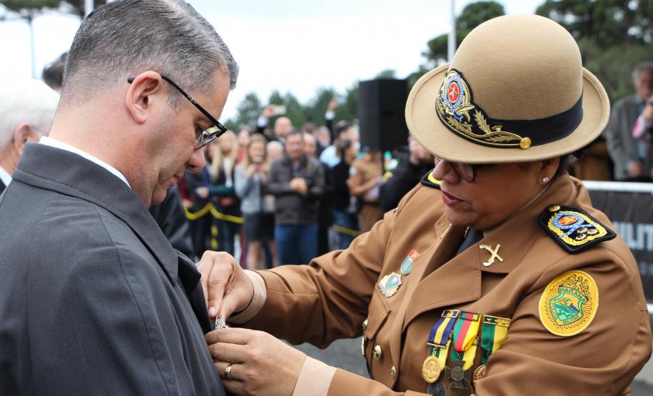 São José dos Pinhais, 17 de maio de 2018 - Solenidade dia do Patrono da Polícia Militar - Cel. Sarmento