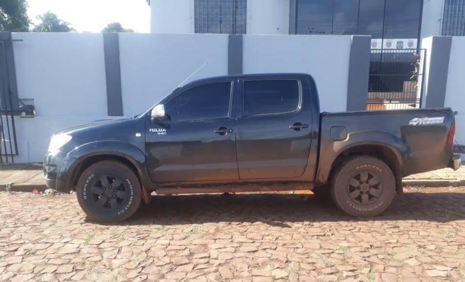 PM de Clevelândia recupera caminhoete e quase R$ 1 mil em dinheiro PM de Clevelândia recupera caminhonete e quase R$ 1 mil em dinheiro