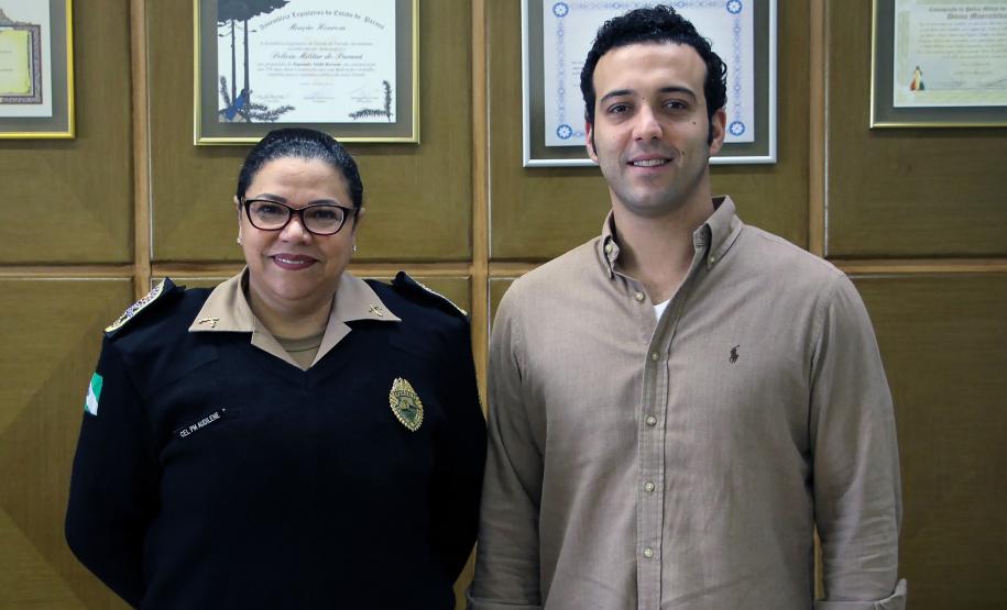 uritiba, 23 de maio de 2018. Reunião entre CG e o deputado estadual Bernado Ribas Carli