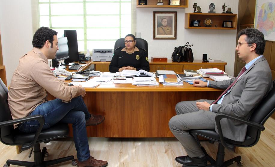 Curitiba, 23 de maio de 2018. Reunião entre CG e o deputado estadual Bernado Ribas Carli