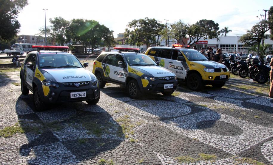 Curitiba 24 de maio de 2018 - Operação conjunta 20º BPM