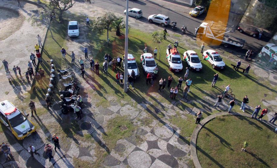 Curitiba 24 de maio de 2018 - Operação conjunta 20º BPM