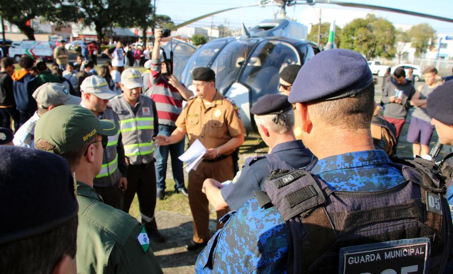 Curitiba 24 de maio de 2018 - Operação conjunta 20º BPM