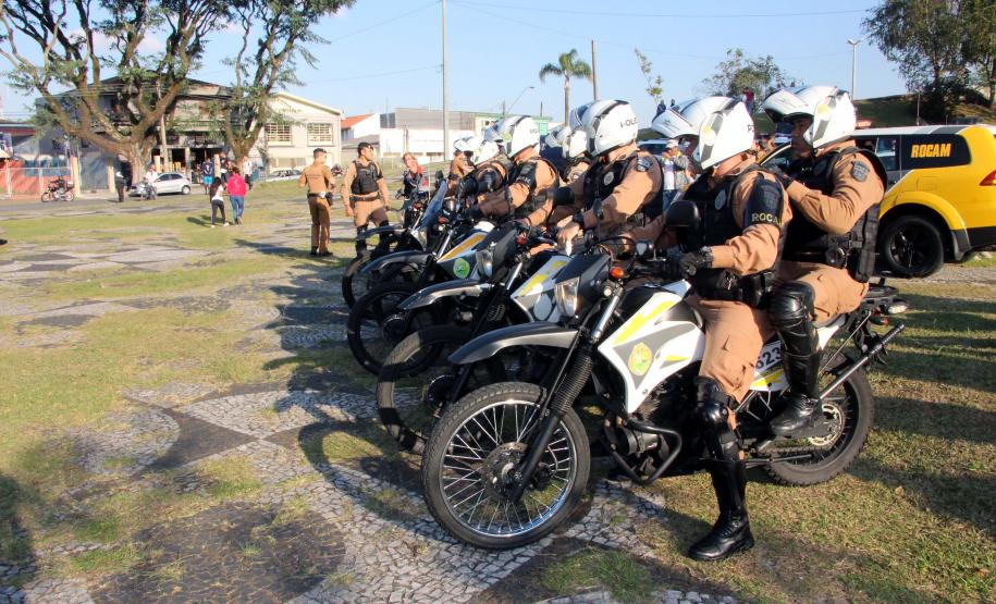 Curitiba 24 de maio de 2018 - Operação conjunta 20º BPM