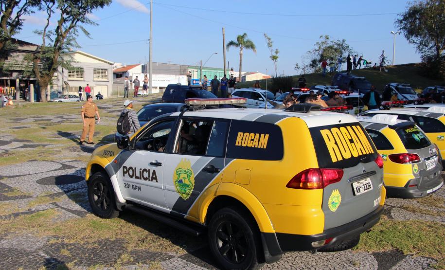 Curitiba 24 de maio de 2018 - Operação conjunta 20º BPM