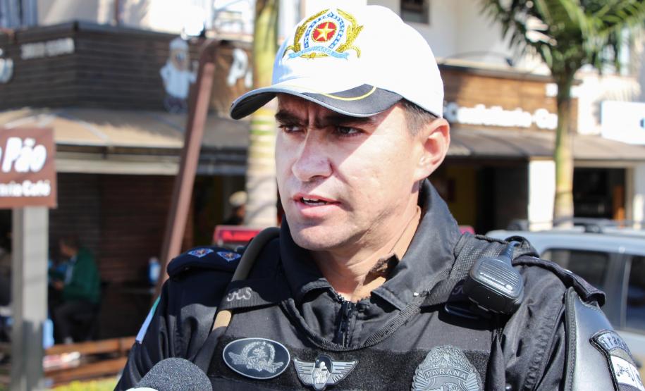 Curitiba, 29 de maio de 2018. Apreensão de veículo com mais de 88 milhões em multas 1º Tenente Zaqueu Rodrigo Kozow Meireles