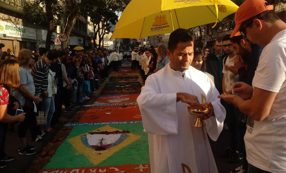 Curitiba, 31 de maio de 2018. Procissão Corpus Christi