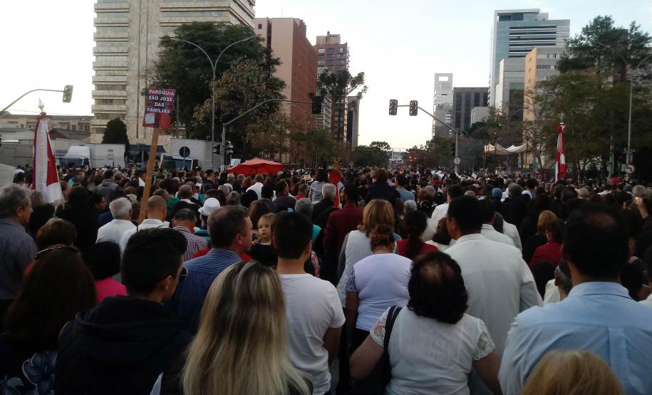 Curitiba, 31 de maio de 2018. Procissão Corpus Christi