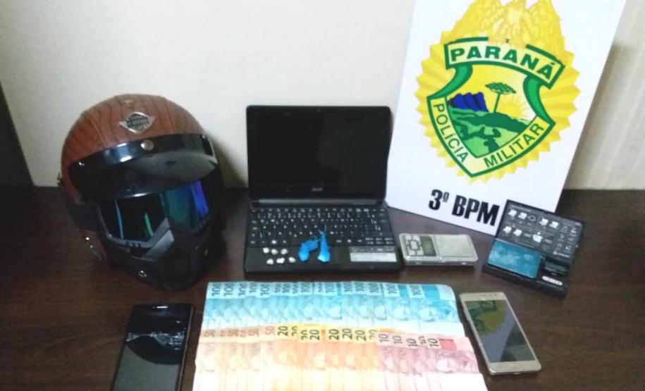 No Sudoeste do Paraná, PM apreende drogas e arma de fogo; seis pessoas são encaminhadas