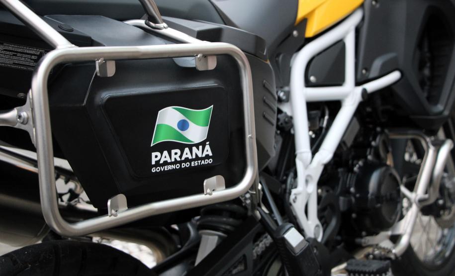 Curitiba 05 de junho de 2018 - Entrega de motos ao BPRv.