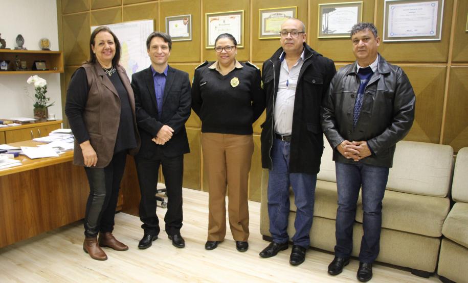 Curitiba 07 de junho de 2018 - Visita gabinete QCG.