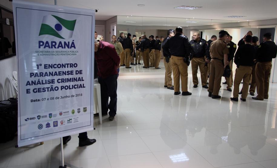 Curitiba 07 de junho de 2018 - 1º Encontro paranaense de analise criminal e gestão policial