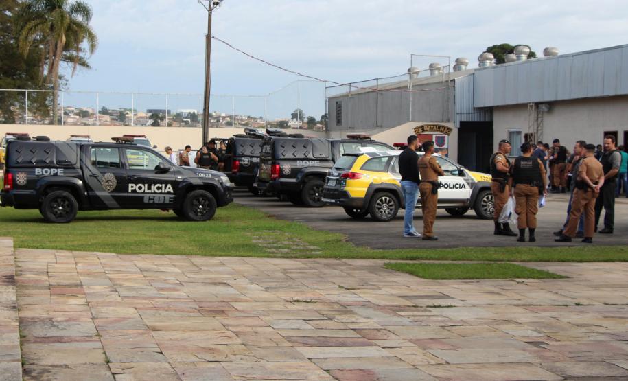 Curitiba, 12 de Junho de 2018. Operação área do 22º BPM