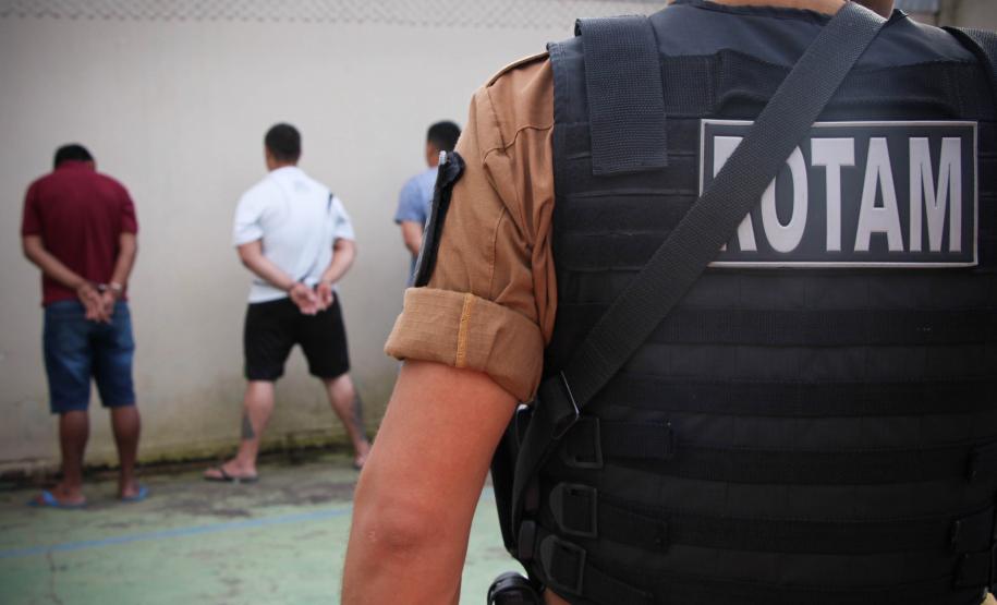 Curitiba, 12 de Junho de 2018. Operação área do 22º BPM