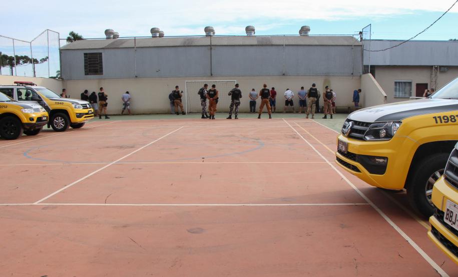 Curitiba, 12 de Junho de 2018. Operação área do 22º BPM