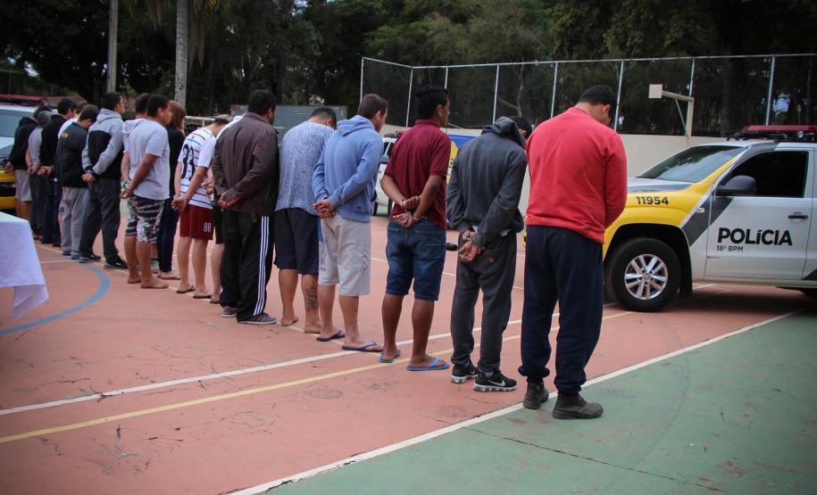 Curitiba, 12 de Junho de 2018. Operação área do 22º BPM
