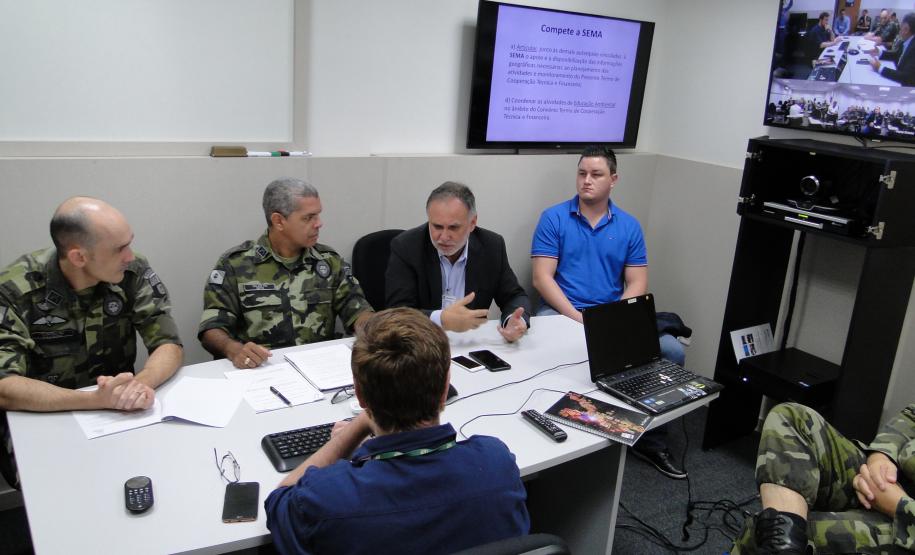Integração entre IAP e Polícia Ambiental vai garantir aumento de efetivo para realização de ações de fiscalização ambiental