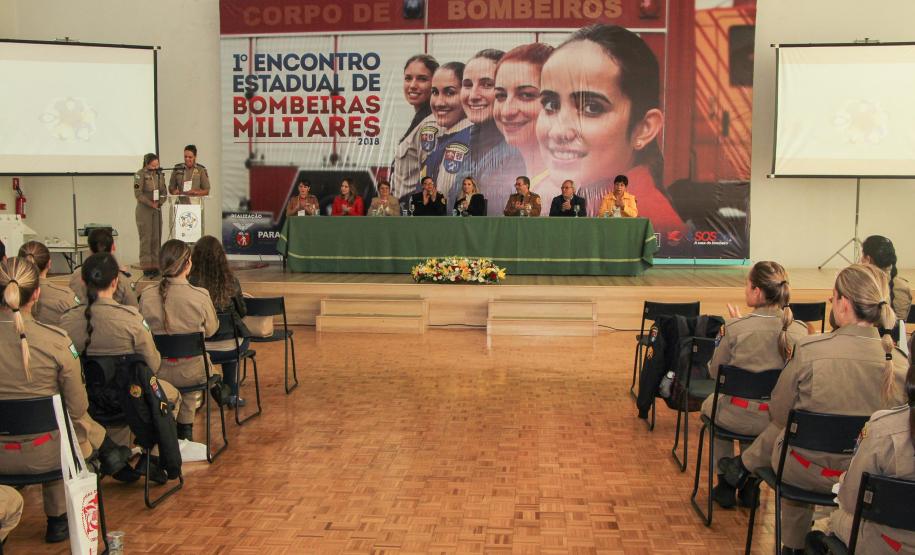 Curitiba, 28 de junho de 2018. 1º Encontro Estadual de Bombeiras Militares
