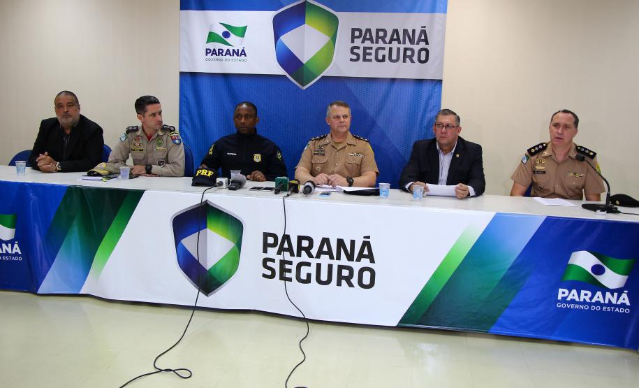 Curitiba, 29 de junho de 2018 - Coletiva Operação esforço integrado.