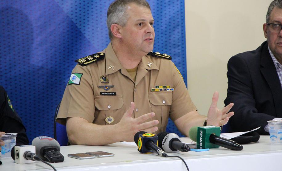 Curitiba, 29 de junho de 2018 - Coletiva Operação esforço integrado.