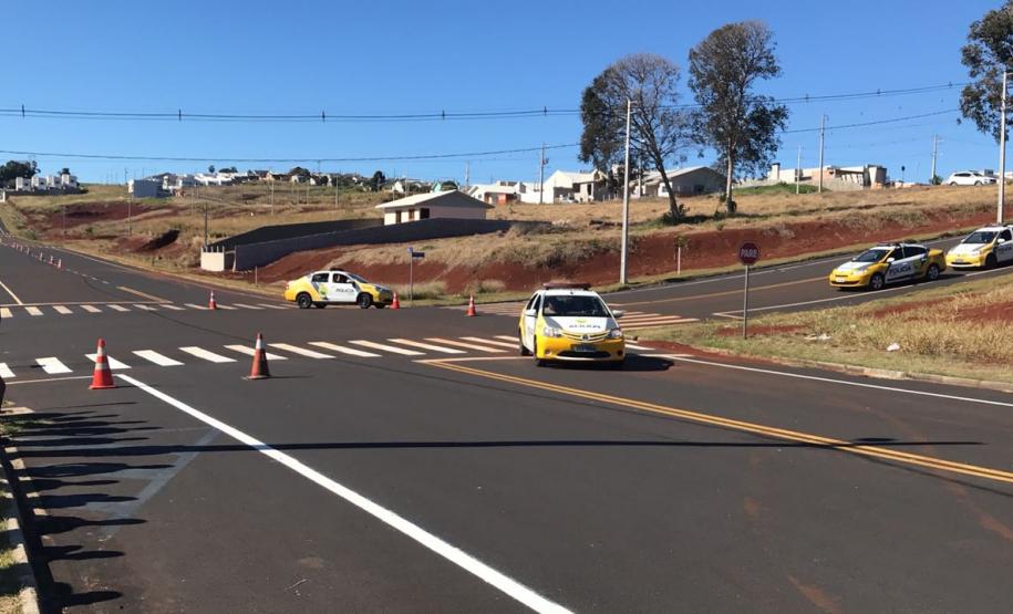 Em Pato Branco, policiais militares participam de aulas de direção defensiva durante cinco dias Em Pato Branco, policiais militares participam de aulas de direção defensiva durante cinco dias