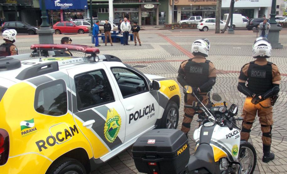 Em Pato Branco, Polícia Militar lança equipe ROCAM Em Pato Branco, Polícia Militar lança equipe ROCAM