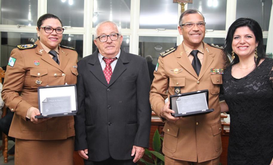 Comandante-geral da PMPR recebe homenagem em Terra Rica