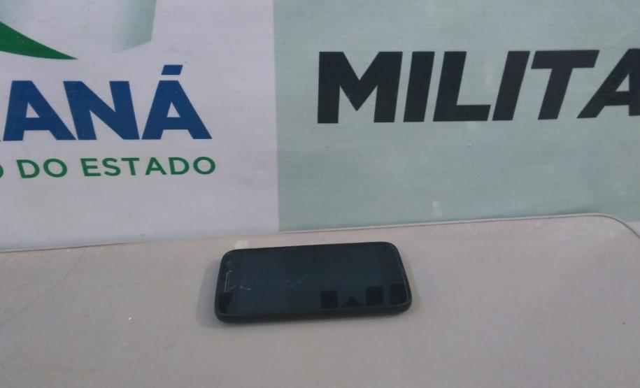 Celular furtado é recuperado pela PM em Cianorte (PR), no Noroeste do estado