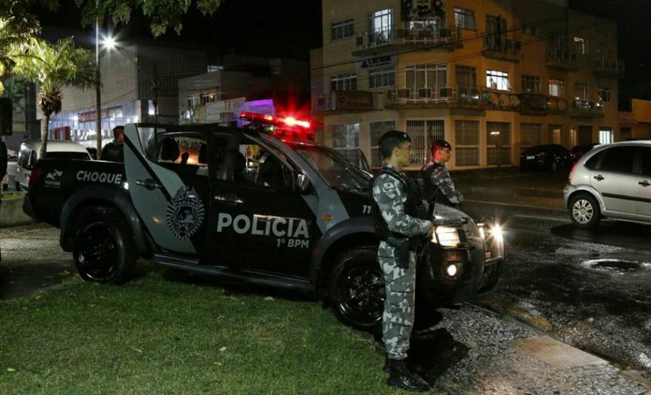 Policiamento preventivo da PM e dedicação dos policiais militares reduz criminalidade em ponta Grossa, Campos Gerais