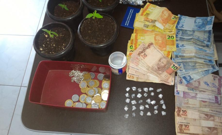 Em Toledo (PR), Polícia Militar apreende drogas e encaminha trio em ações distintas