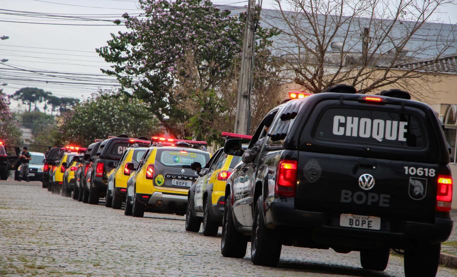 Curitiba, 03 de agosto de 2018. Operação Pagamento BOPE