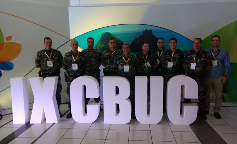 Comandante da Polícia Ambiental do Paraná participa do IX Congresso Brasileiro de Unidades de Conservação em Florianópolis (SC) Comandante da Polícia Ambiental do Paraná participa do IX Congresso Brasileiro de Unidades de Conservação em Florianópolis (SC)