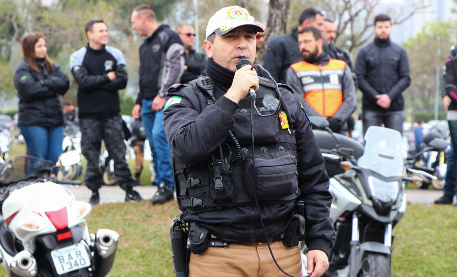 Curitiba, 04 de agosto de 2018. Passeio Motociclístico